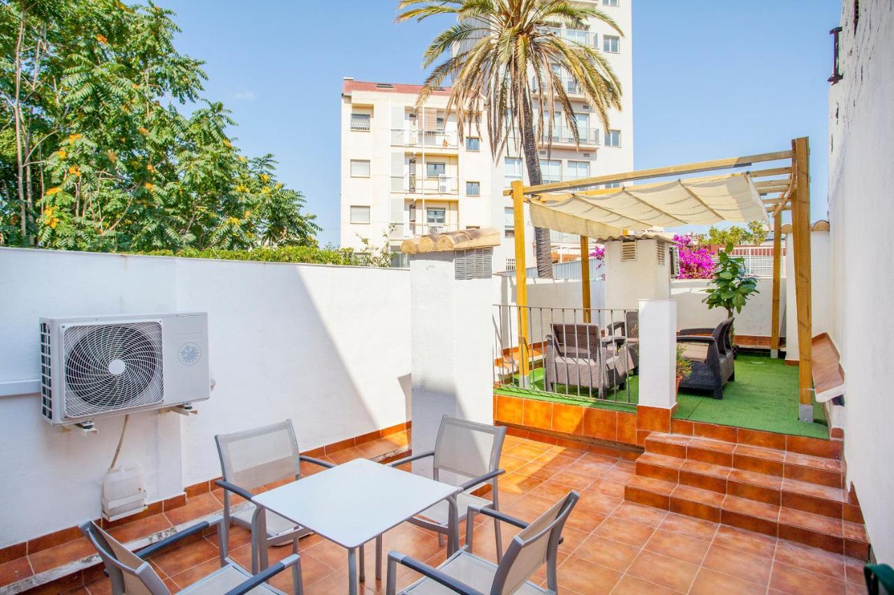 Apartamento Con Terraza Valência Exterior foto
