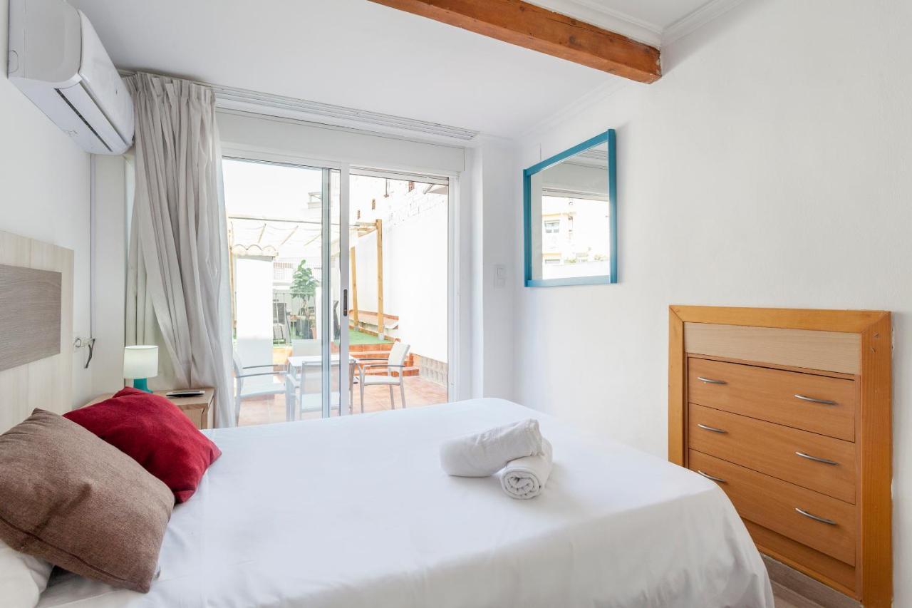Apartamento Con Terraza Valência Exterior foto